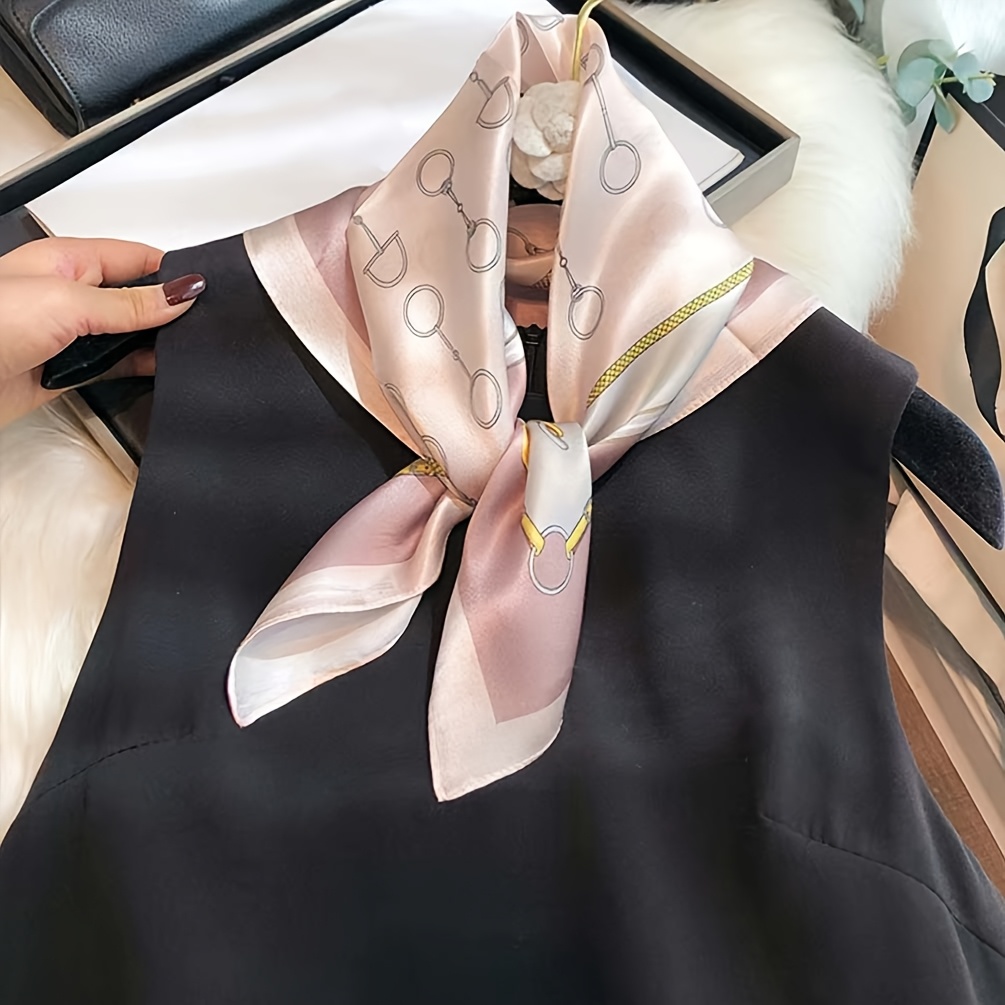Luxury Bags China - Lenço Quadrado de Seda Pura 100%